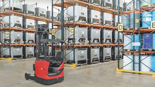 Nueva Carretilla retráctil Linde antideflagrante