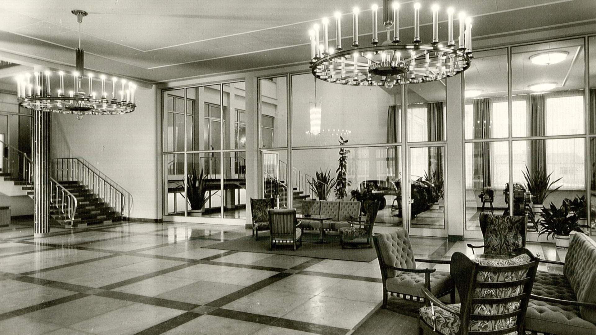 Salón del edificio de Güldner