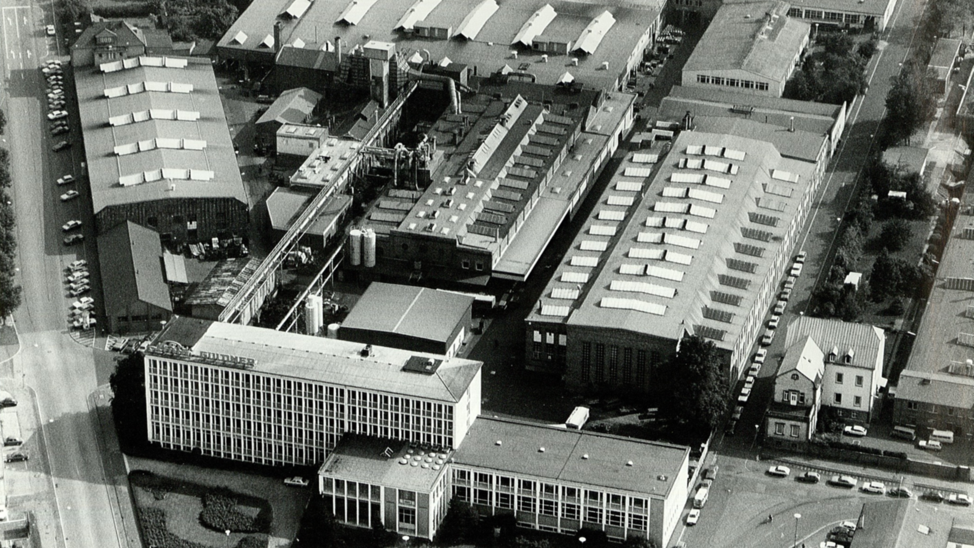 Vista aérea de LMH en Aschaffenburg