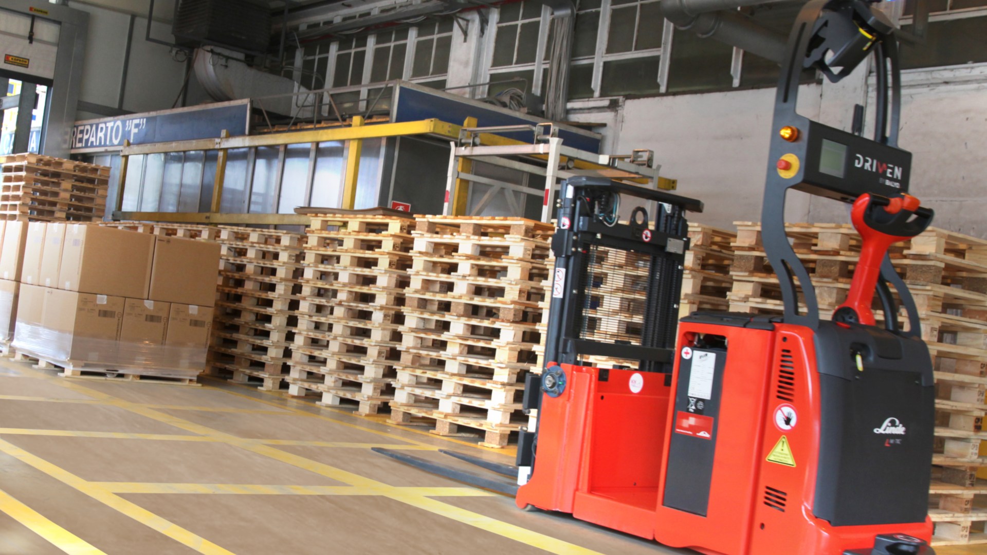 Automatización Linde Material Handling